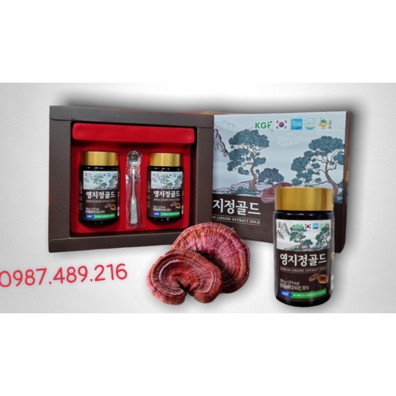 Cao Linh Chi Korea Green Food Hộp 2 lọ x 250gr, trumsihanhanquoc