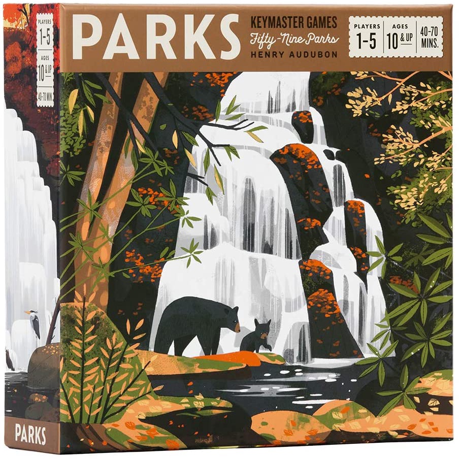Trò chơi board game thư giãn PARK dành cho 1-5 người chính hãng