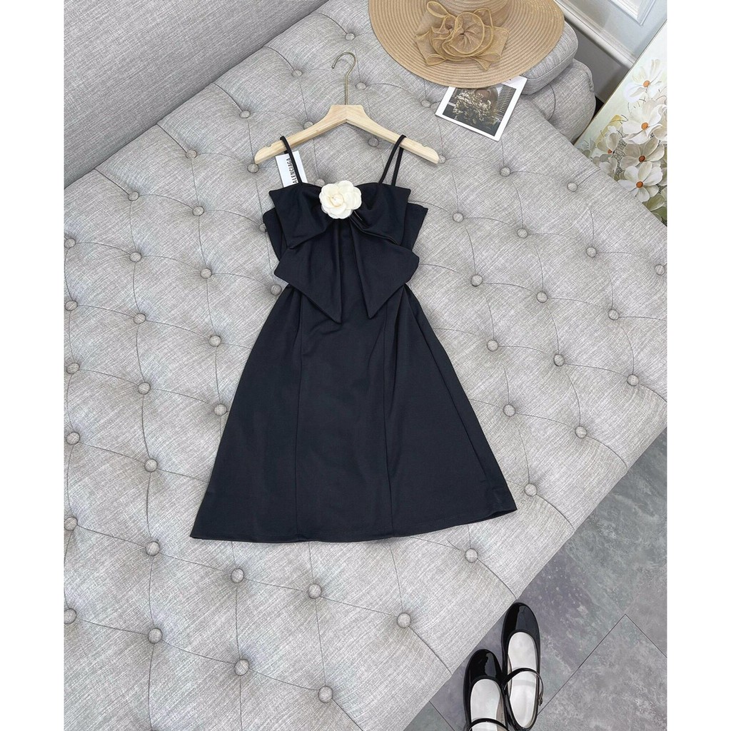 Váy Nữ, Đầm Hai Dây  Body Nơ Ngực Quyến Rũ | BigBuy360 - bigbuy360.vn