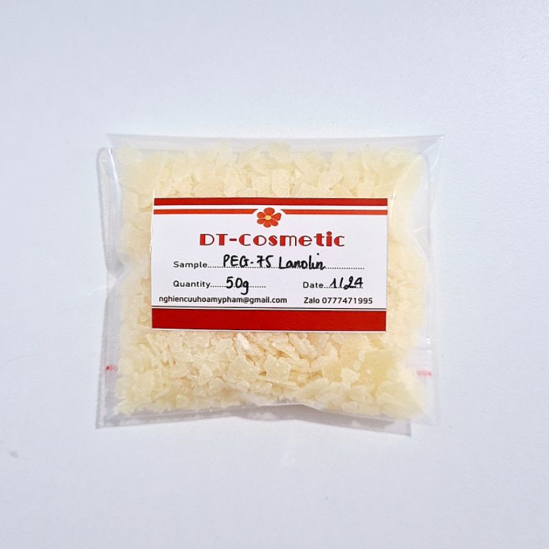 PEG-75 Lanolin - Sáp Làm Mềm Da Và Tóc - Nguyên Liệu Mỹ Phẩm