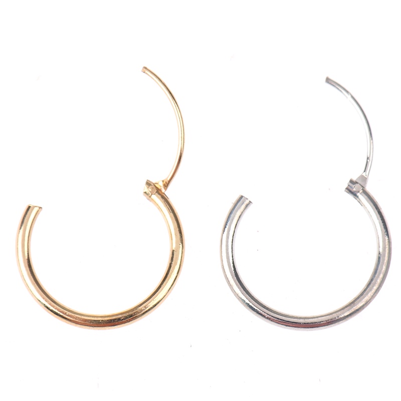 Set 3 Đôi Bông Tai Hình Tròn Đơn Giản Thời Trang Cho Nữ