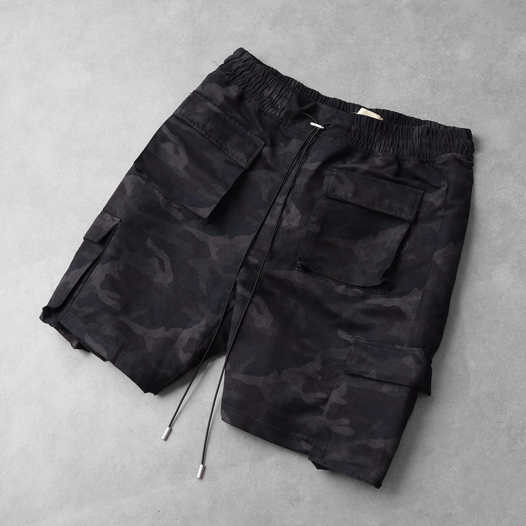 Quần Short Túi Hộp Nam FNOS Streetwear CAMO SHORT SCR5 - Local Brand Chính Hãng