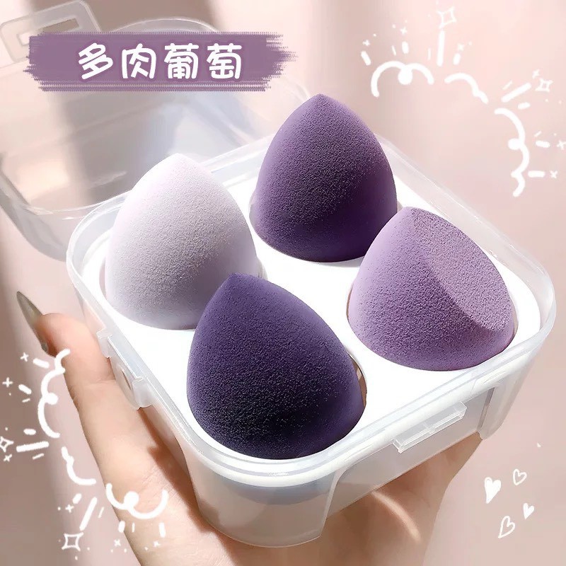 Combo Hộp 4 Mút Tranh Điểm Chính Hãng GECOMO