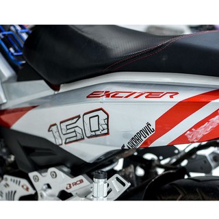 TEM TRÙM EXCITER 150 ducati trắng đỏ