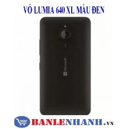 VỎ LUMIA 640 XL MÀU ĐEN	[VỎ ZIN, XỊN]