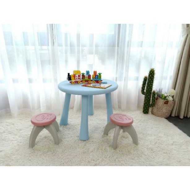 Chính hãng  Bộ bàn ghế Toys House cho bé (1 bàn ,2 ghế) TH1219-RT01B [Freship 10k] | BigBuy360 - bigbuy360.vn