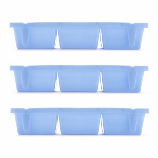 COMBO 10 KHAY ĐÁ 6 VIÊN TO NHỰA DẺO NHỰA VIỆT NHẬT KHAY LÀM ĐÁ CHỮ NHẬT