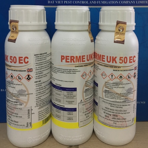 Thuốc diệt muỗi Perme UK 50 EC  chai 1 lít