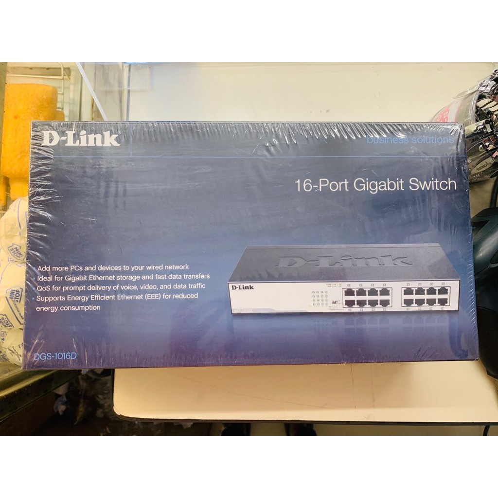 Switch D-LINK 16Port Gigabit (Vỏ kim loại)