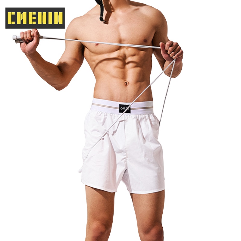 1 Quần Lót Boxer Nam Thời Trang Chất Liệu Cotton OR6217