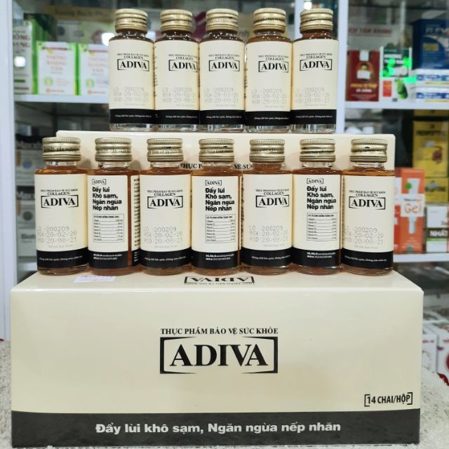 Collagen Adiva - Chống lão hóa, ngăn ngừa nếp nhăn