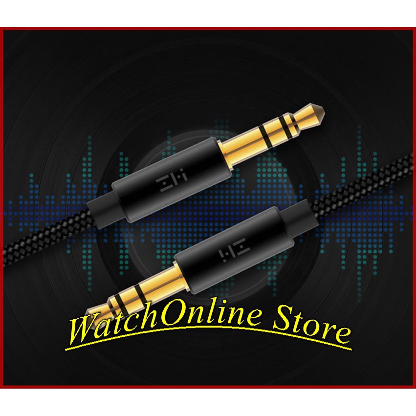 Cáp AUX 2 đầu 3.5mm ZMI AL103 1m / Cáp âm thanh 3.5mm