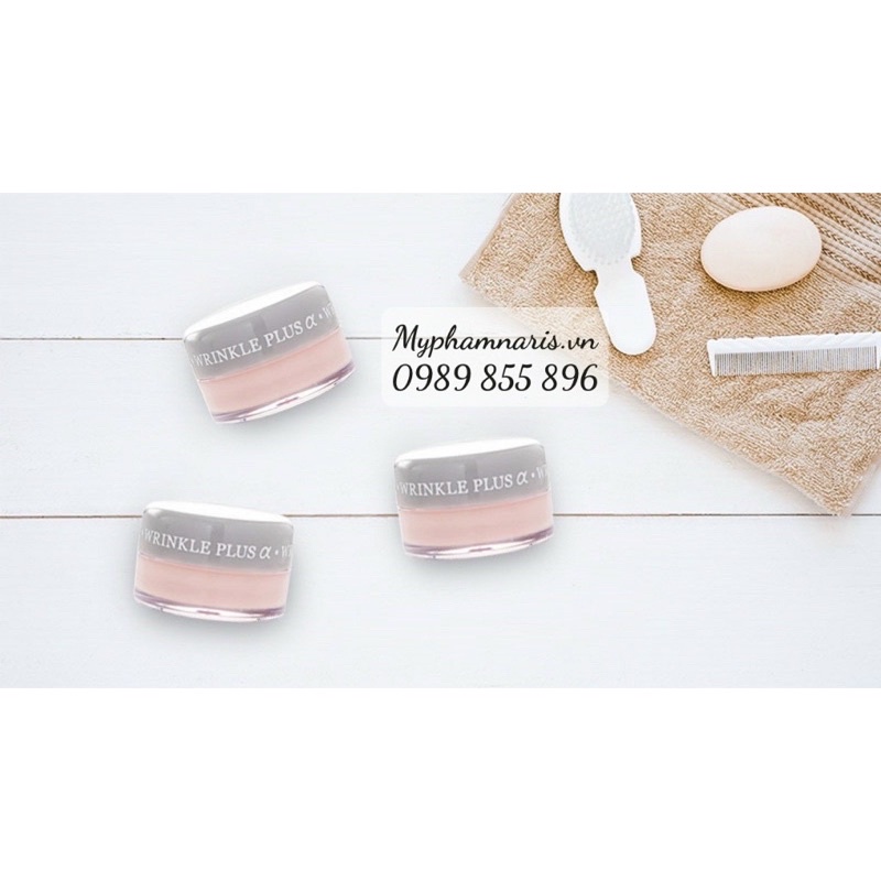 Lót trang điểm cho môi Wrinkle Plus Alpha Clear Lip Base Mỹ Phẩm Naris Nhật Bản Japan