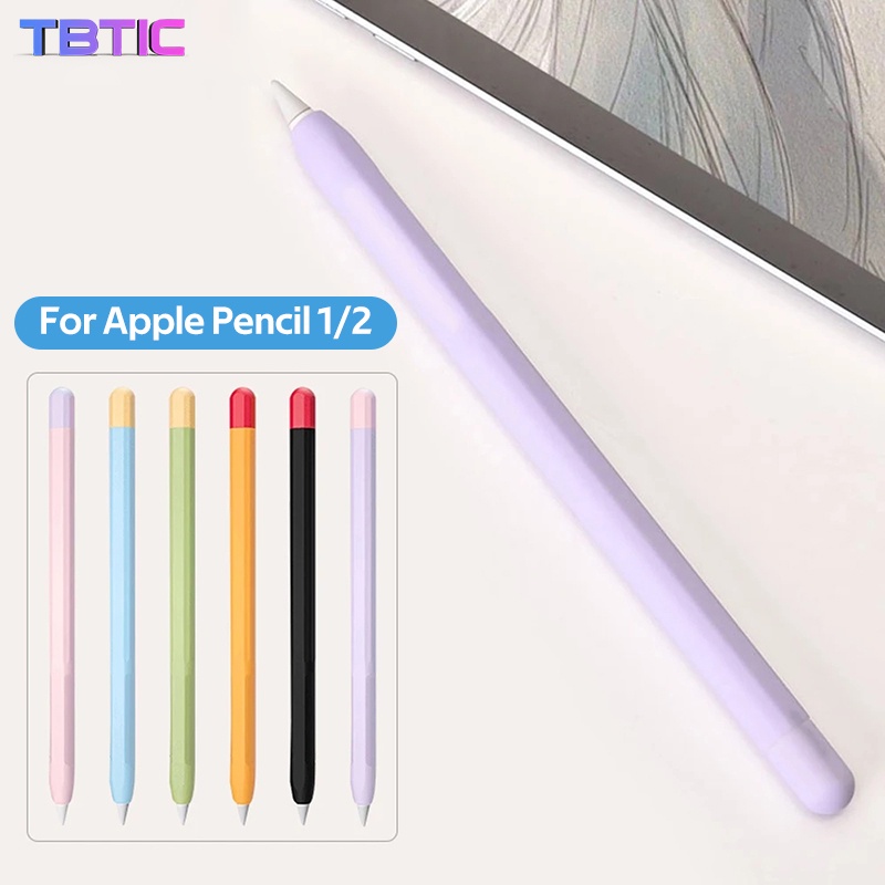 Vỏ bảo vệ TBTIC bằng silicon mềm thích hợp cho bút cảm ứng Apple Pencil 1 2 thumbnail