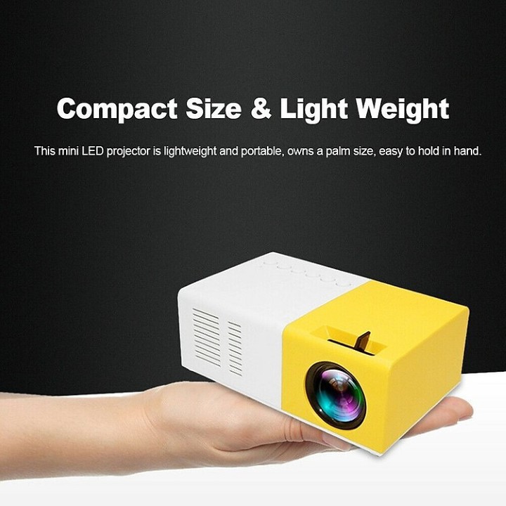 MÁY CHIẾU MINI LCD LED PROJECTOR PD300