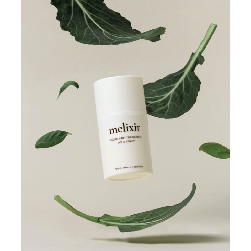 Kem chống nắng hóa học thuần chay cho mọi loại da MELIXIR Vegan Airfit Sunscreen SPF50+ PA++++ 50ml
