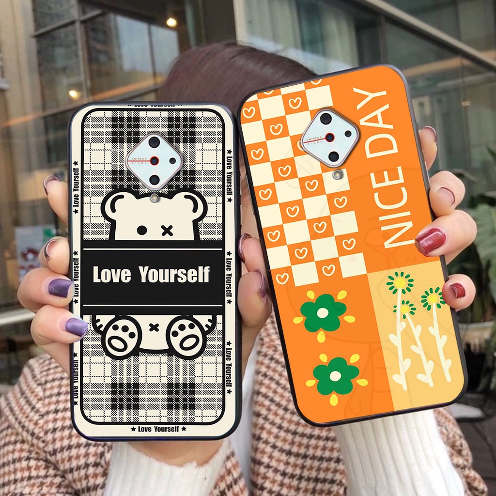 Ốp lưng Vivo V17 / S1 PRO happy day, gấu bear dễ thương - BỀN - ĐẸP -BAO GIÁ TOÀN THỊ TRƯỜNG