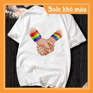DEAL CHẤT- Áo Đôi Come Out - LGBT - May Dây Cổ Móc Xích Cao Cấp (Có Hình Thật) giá cực tốt