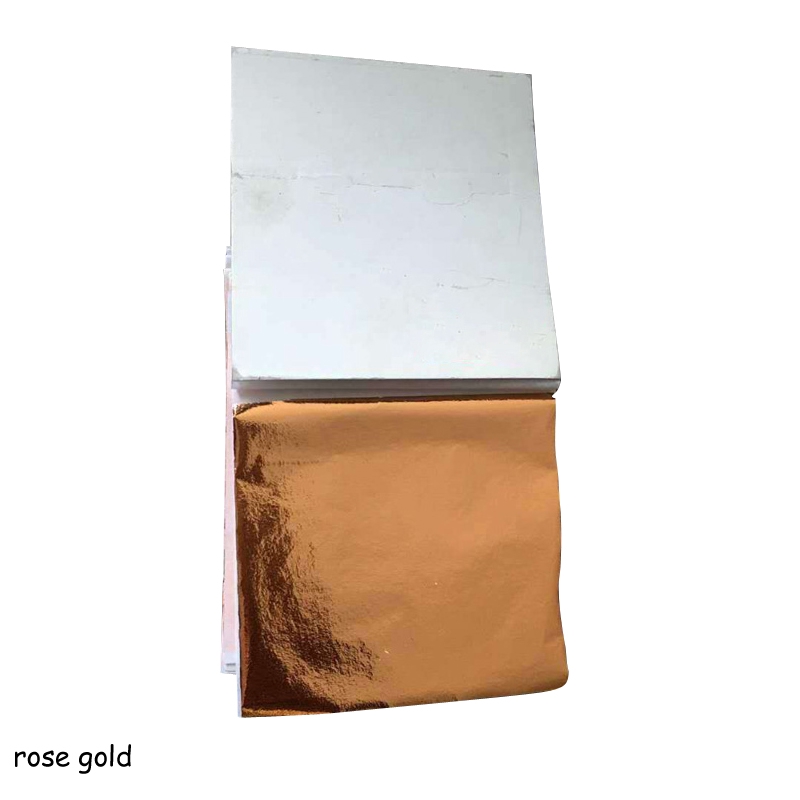 Bộ 100 Lá Vàng / Bạc 9x9cm Trang Trí Đa Năng Tiện Dụng