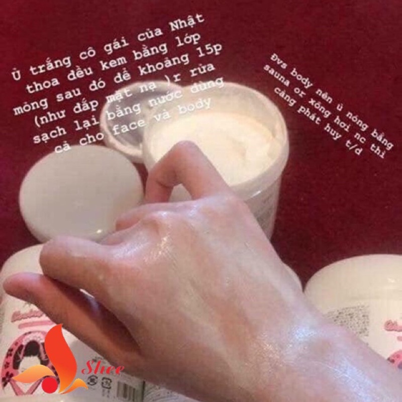 Mặt Nạ Ủ Trắng Cô Gái Nhật GLOWING PACK