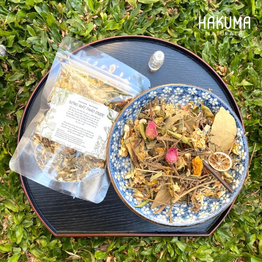 Xông Mặt Thảo Dược Thải Độc Trị Mụn Se Khít Lỗ Chân Lông Và Làm Mờ Vết Thâm Hakuma | BigBuy360 - bigbuy360.vn