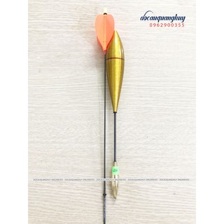 Phao câu lục xa bờ xốp chì đồng cuốn chỉ ngọn cắm dùng đèn led