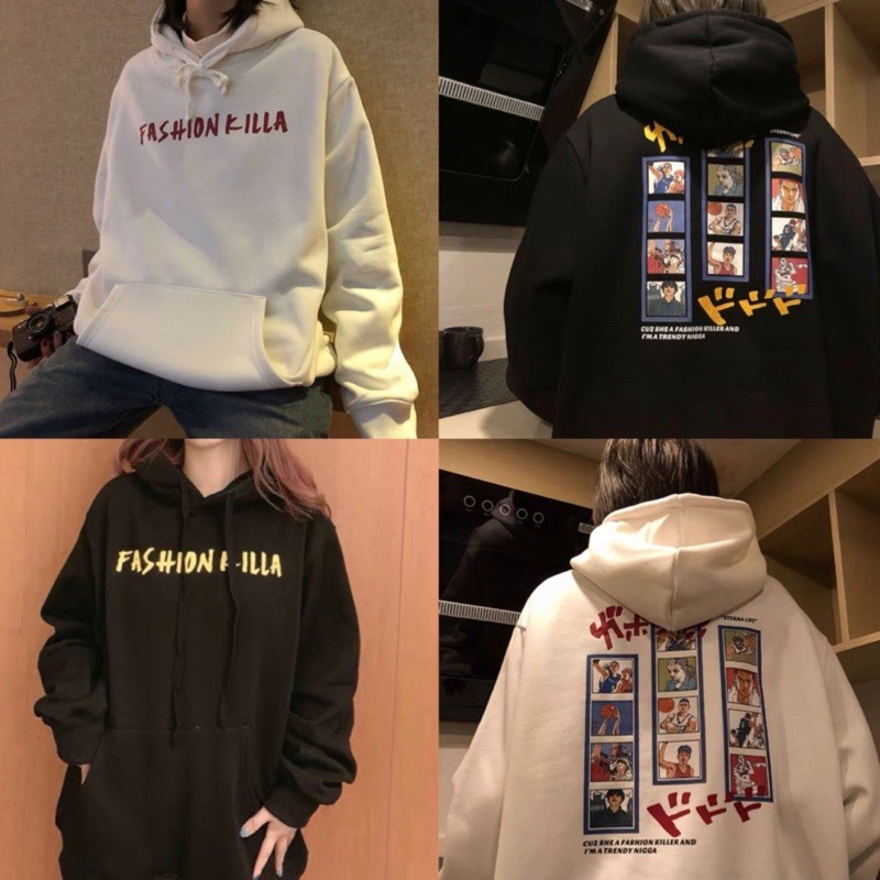 Áo khoác HOODIE Bóng rổ SHOHOKU UNISEX nam nữ