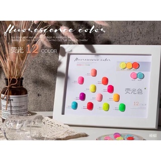 Set sơn gel Neon chai sơn cao cấp