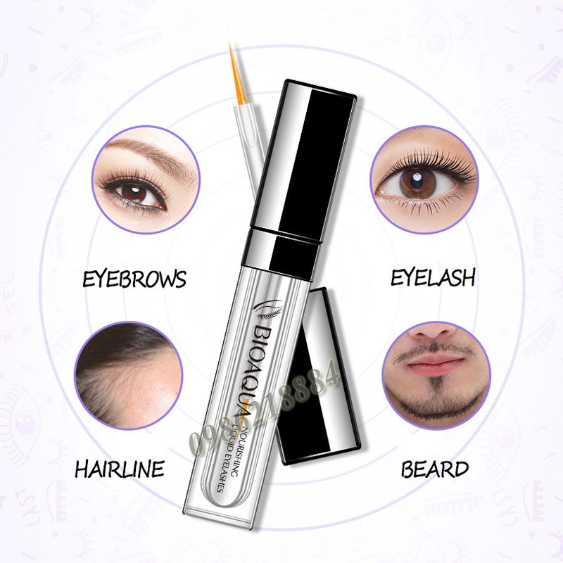 Serum dưỡng mi dài và dày Nourishing Liquid Eyelashes Bioaqua 7ml | BigBuy360 - bigbuy360.vn