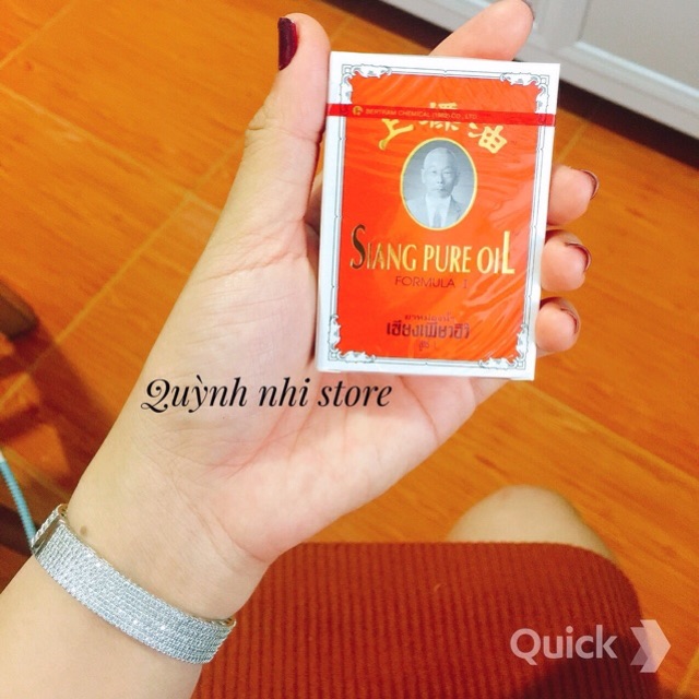 12 chai dầu gió Siang pure oil thái lan