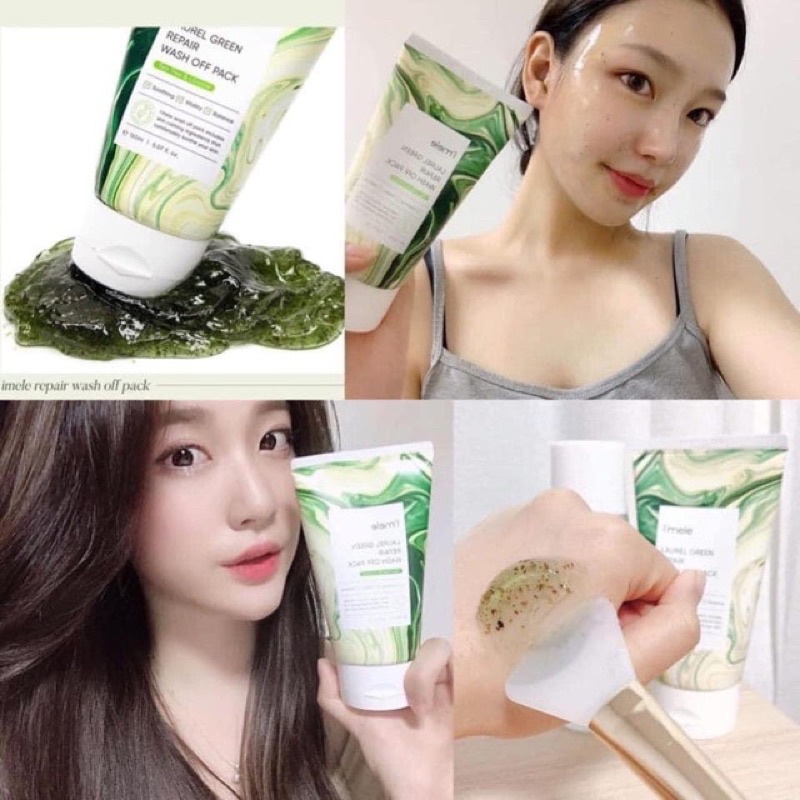 Mask Thạch Imele chứa tới 450.000ppm cây cam thảo + 100.000ppm trà xanh