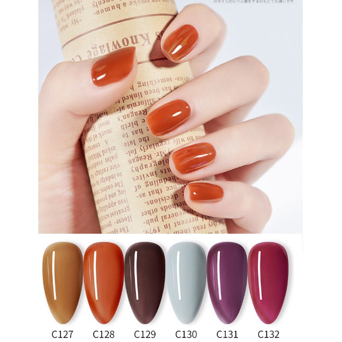 [121-140] Sơn gel rykaergel chai15ml chăm sóc trang trí móng làm nail shop kdlatus