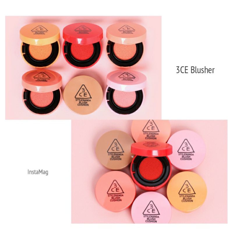 Má hồng 3CE Blush Cushion - các màu