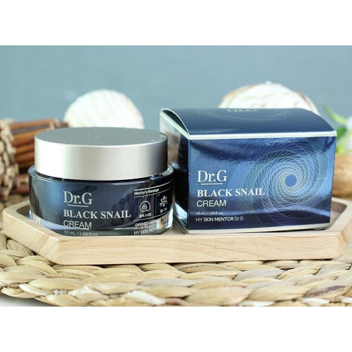 Dr.G Black Snail Cream # dưỡng trắng và tái tạo da từ ốc sên đen Dr.G # Kem lột mụn# Mỹ phẩm hàn quốc