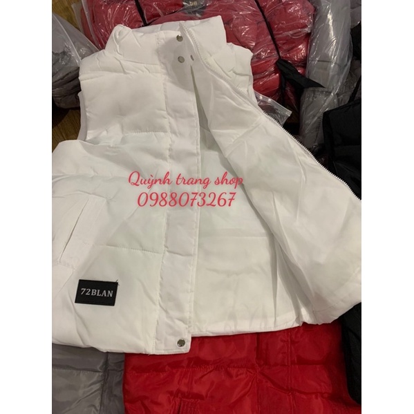 Áo phao gile nữảnh thật_sẵn hàng giao ngay