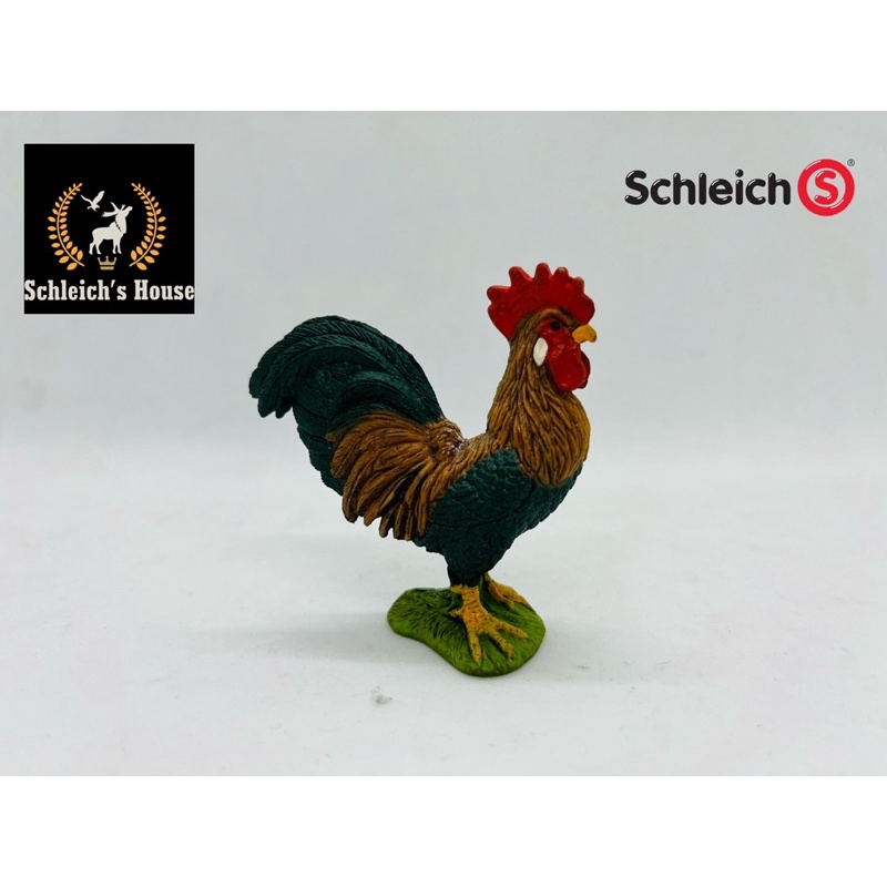 Mô hình động vật , đồ chơi con vật Schleich chính hãng Gà trống 13825 - Schleich House