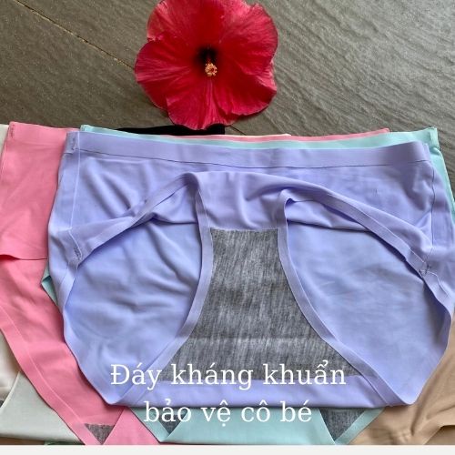 Quần Lót Nữ Đúc Su Thun Lạnh Không Đường May Cao cấp mềm mịn kháng khuẩn  Cực Kì Mát Thoải Mái
