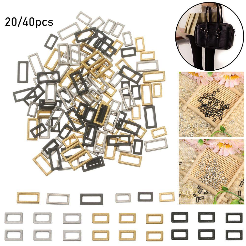 BEBETTERM Set 20 / 40 Khóa 3 Màu 4mm / 6mm Cho Búp Bê