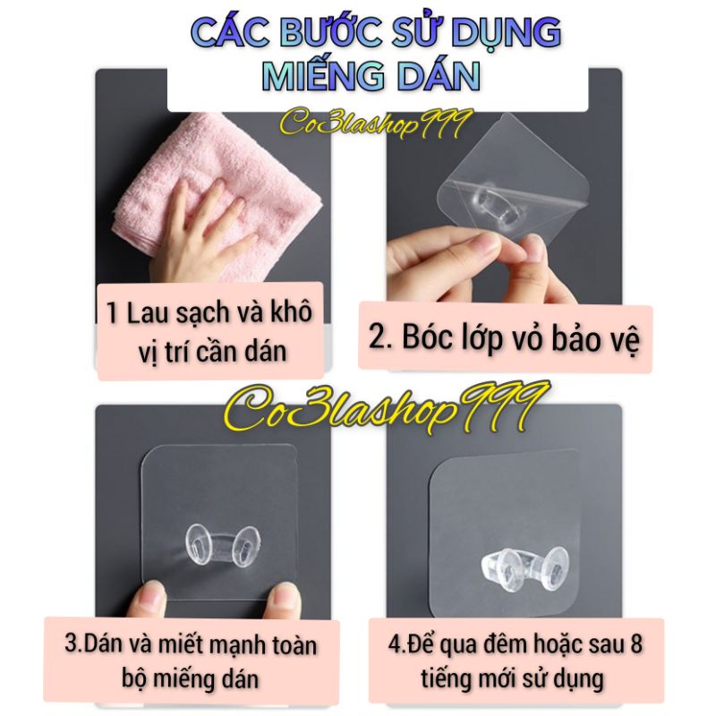 Móc dán tường đa năng có 2 chân treo chui điện, nhiều lọai vật dụng (1 CÁI)