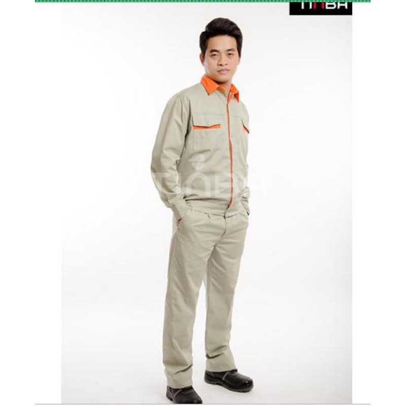 Quần áo bảo hộ lao động kỹ sư TINBA 04 - TB04 vải Hàn Quốc cao cấp