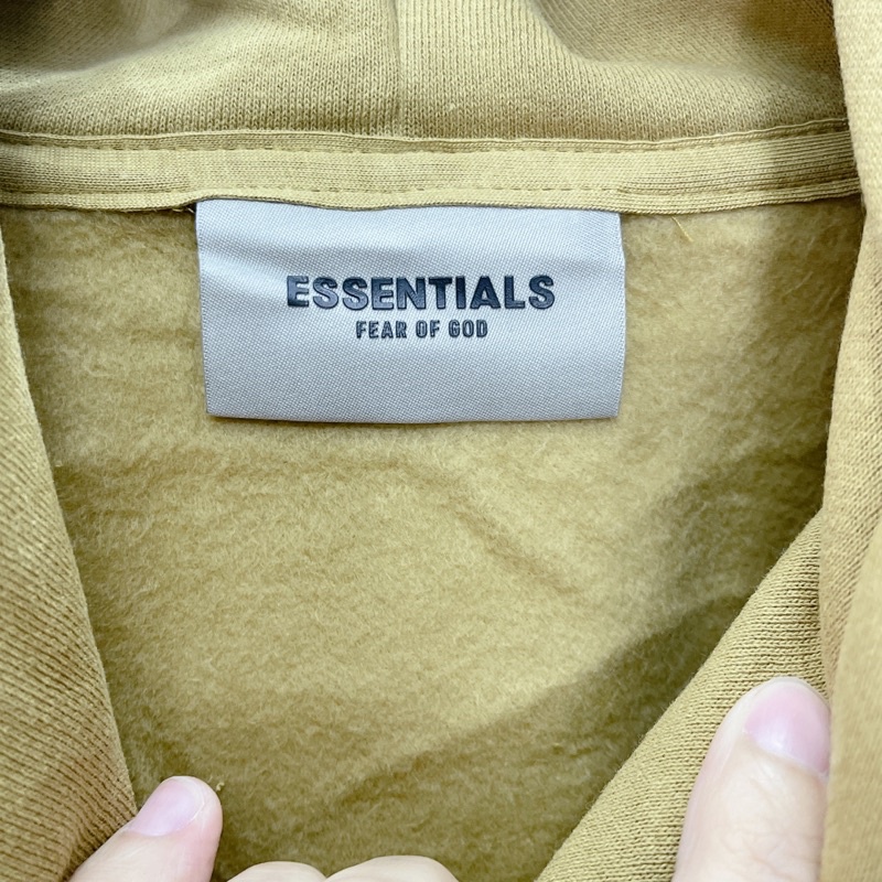 ⚡️[Hight Quality] - Áo Fear of God Essentials Pull-Over Hoodie (SS21) Amber/Pistachio/Harvest , áo hoodie FOG ESSENTIALS