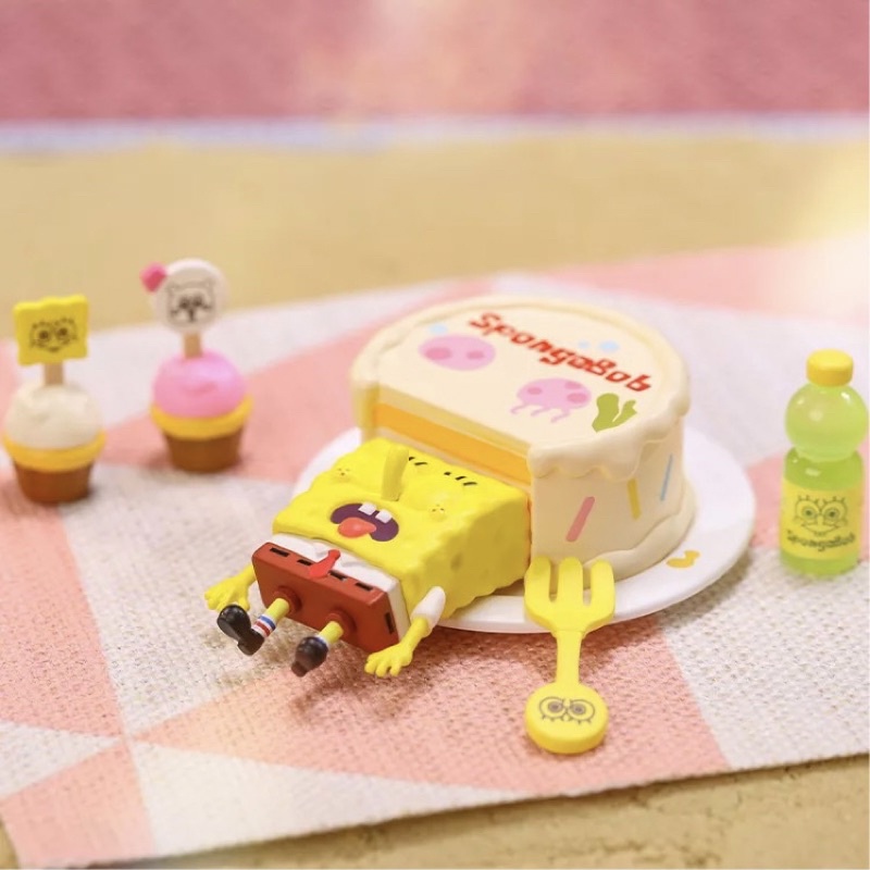Mô hình Bọt biển Spongebob Picnic Party Series Pop Mart