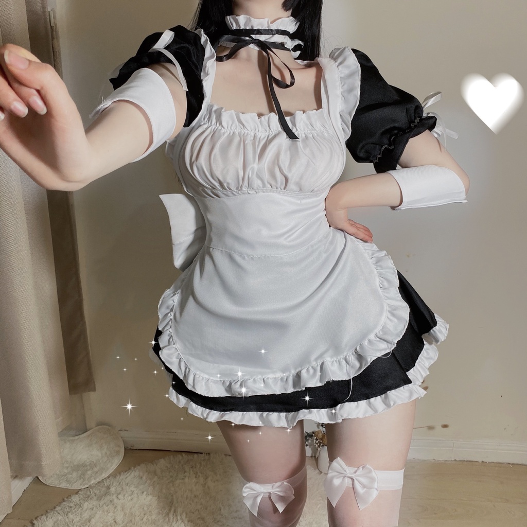 Trang Phục Cosplay Cô Hầu Gái Phong Cách Loli Dễ Thương | BigBuy360 - bigbuy360.vn