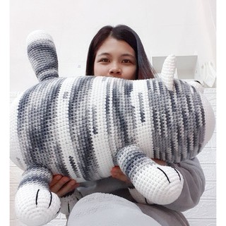 Bộ nguyên liệu làm mèo len móc