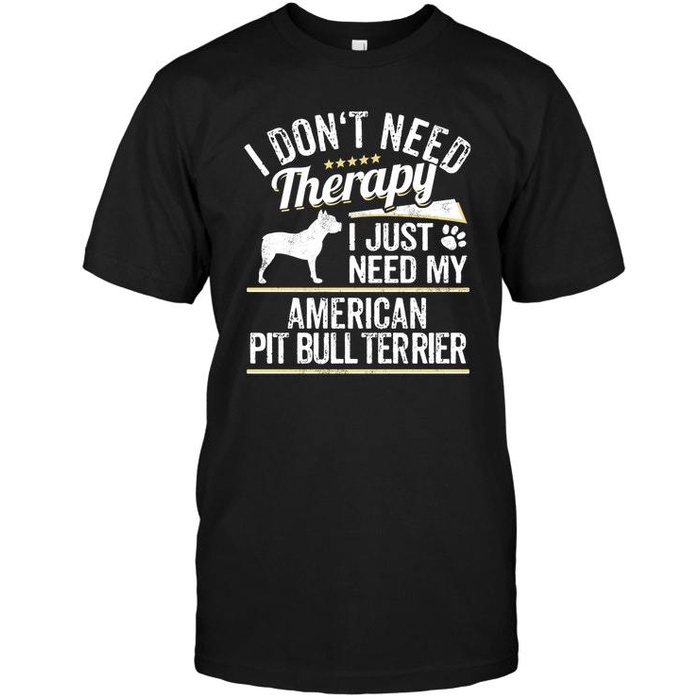 Chó Pit Bull Mỹ. Áo Thun NgắN Tay Unisex Cổ TròN, HọA TiếT Chú Chó Vui NhộN (Size S-3XL)