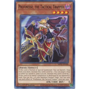 Thẻ bài Yugioh - TCG - Prufinesse, the Tactical Trapper / MP21-EN180'