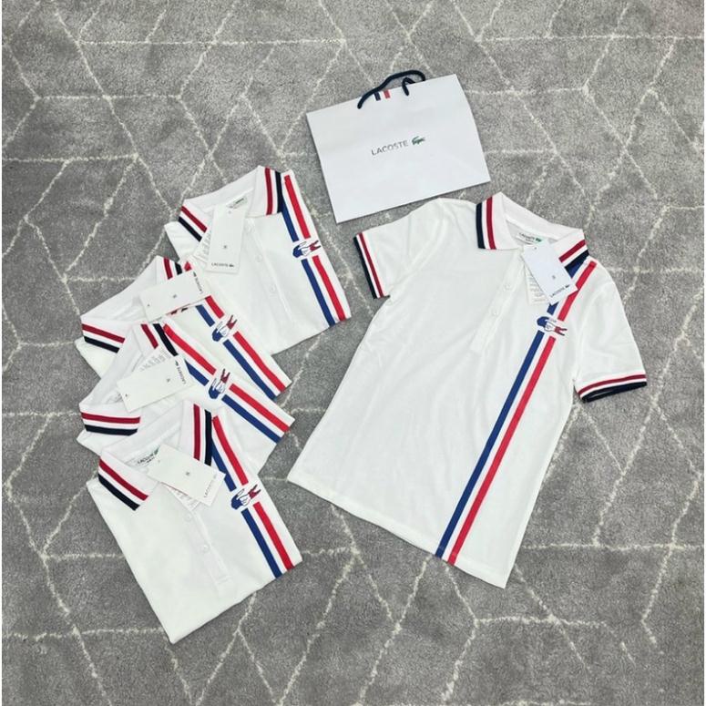 [FREESHIP - HÀNG LOẠI 1] ÁO POLO LA.COST KẺ SỌC NỮ HÀNG ĐẸP SIÊU XINH