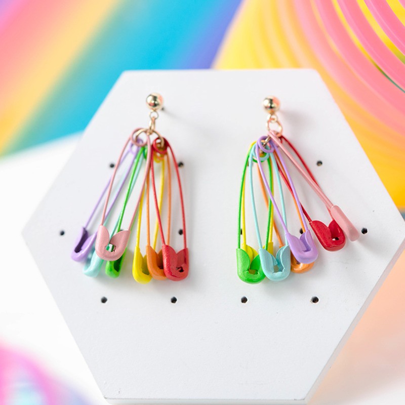 Khuyên Tai Hình Cầu Vồng Xinh Xắn Cho Nữ