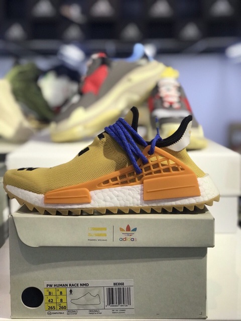 Free Ship - Xả Kho Giá Sốc - Ảnh thật + full box giày thể thao sneaker human race 1:1