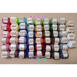 Len YarnArt Baby Cotton (Bảng màu 2) (cuộn 50gr)
